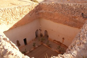 troglodyte caves in Gharyan